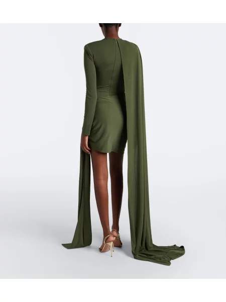 Rochie The New Arrivals Ilkyaz Ozel drapată verde