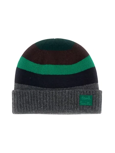 Czapka Paul Smith wełniana w paski