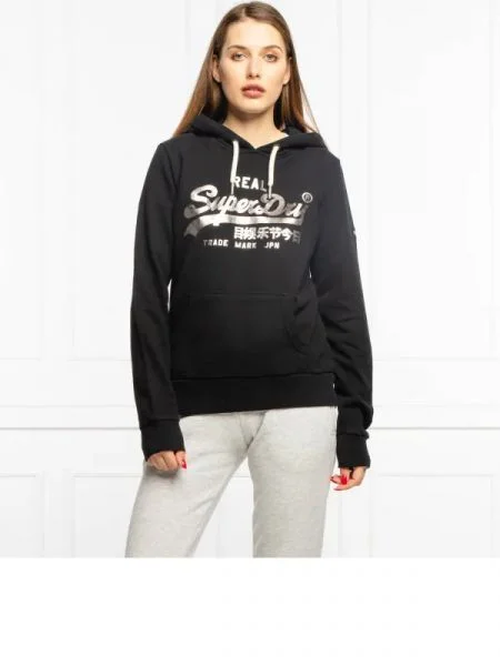 Superdry Hanorac VL BOHO negru