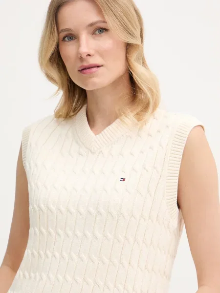 Tommy Hilfiger елек дамски от бежово