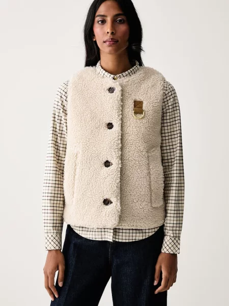 Barbour Vestă Bowes bej