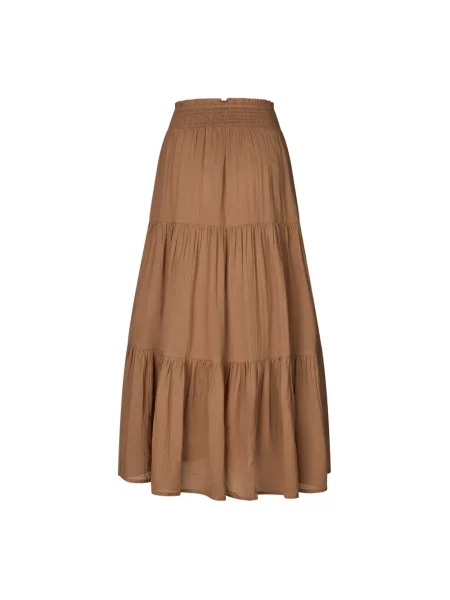 Spódnica maxi Lollys Laundry brązowa