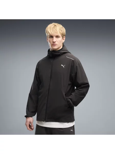 MÄ™ska bluza dresowa o luÅºnym kroju PUMATECH Stretch OdzieÅ¼ S czarny