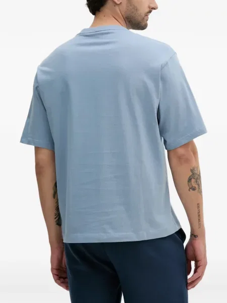 Tricou Michael Kors cu autograf albastru
