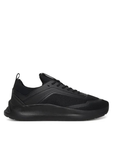 Calvin Klein Сникърси Light Eva Run Lace Sock Mm черен