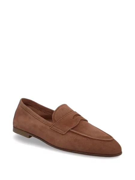 Loafers Henderson Baracco σουέντ καφέ