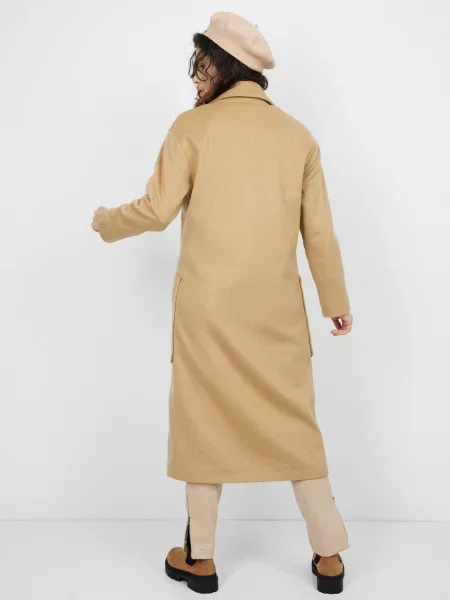 Вовняне пальто Andre Tan бежеве