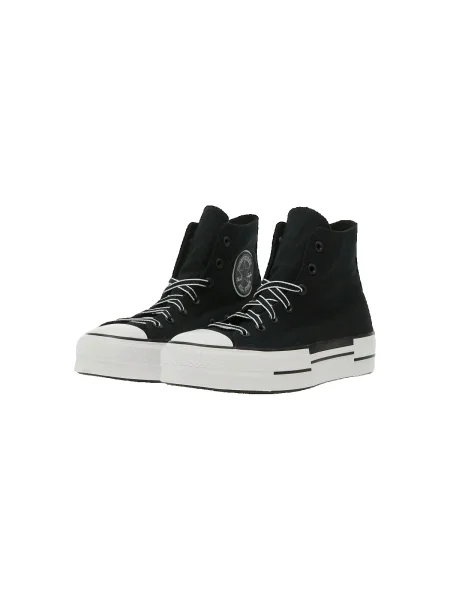 Pantofi Converse cu platformă negru