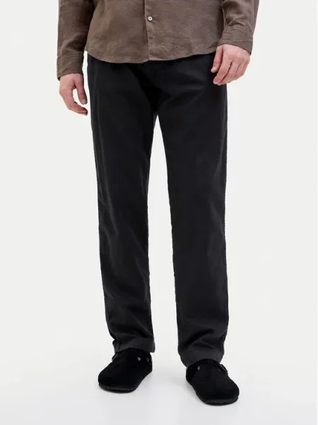 JACK & JONES Chino kalhoty JPSTKane' černá