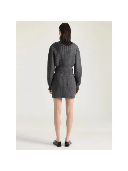 Sweter Givenchy wełniany szary