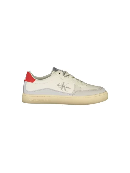 Trampki Calvin Klein skórzane białe