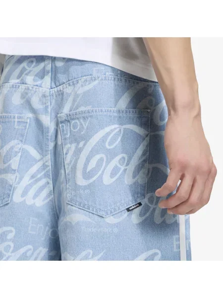 Szorty adidas x Coca Cola Classic Sport Denim Short Indigo Denim 30 niebieskie