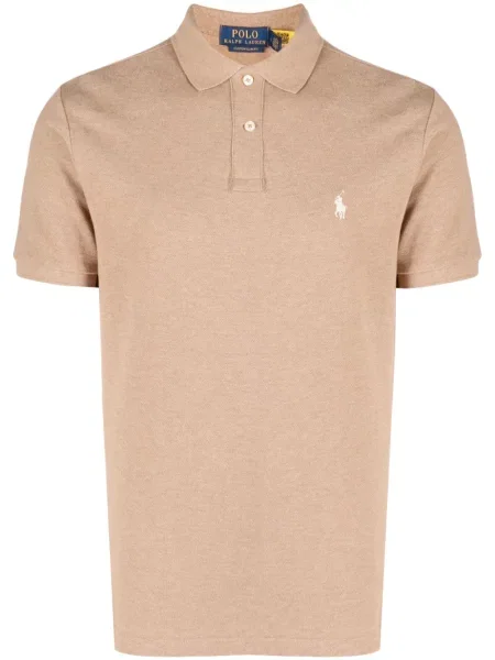 Къс флийс риза Polo Ralph Lauren кафяво