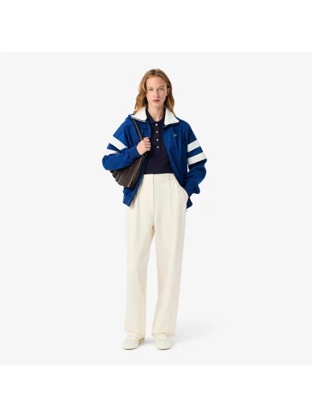 Поло Lacoste синее
