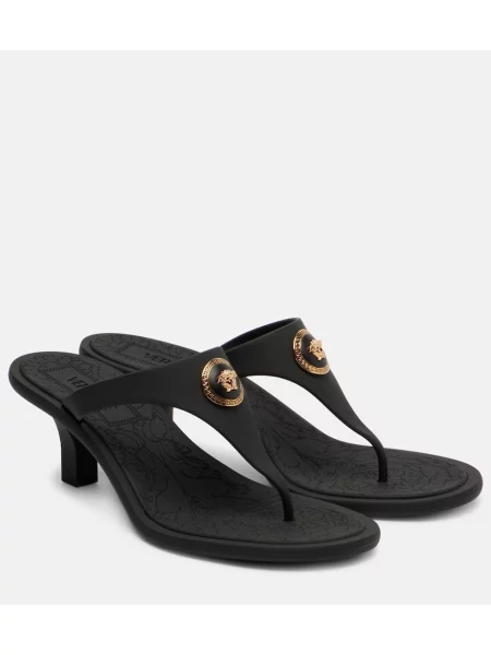 Chiloți tanga Versace negru