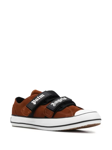 Pántos sneaker Palm Angels autogrammal barna