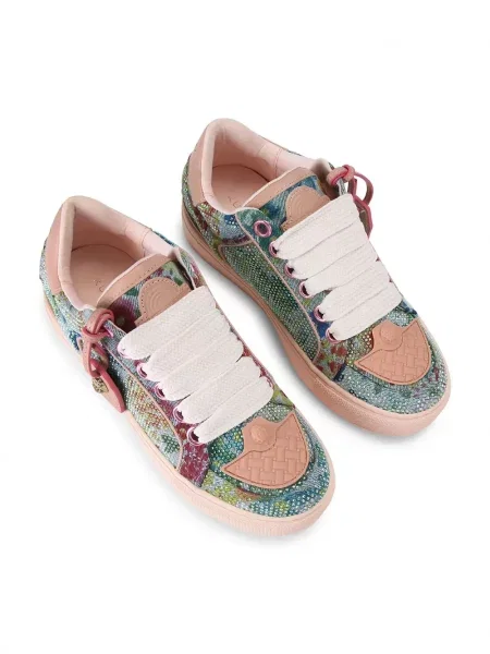 Φλοράλ sneakers Kurt Geiger London με σχέδιο μπλε
