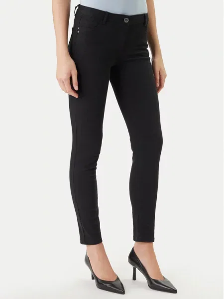 Morgan Jeansy Skinny Fit czarny