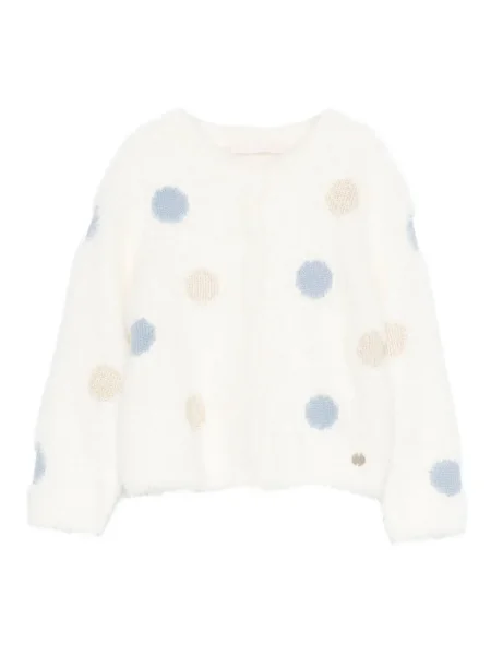 Sweter dziecięcy Liu Jo biały
