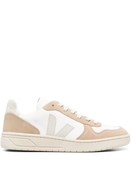 Sneakerși Veja V-10 cu șireturi din dantelă