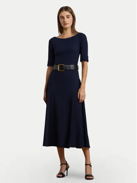 Vsakodnevna obleka LAUREN RALPH LAUREN modra