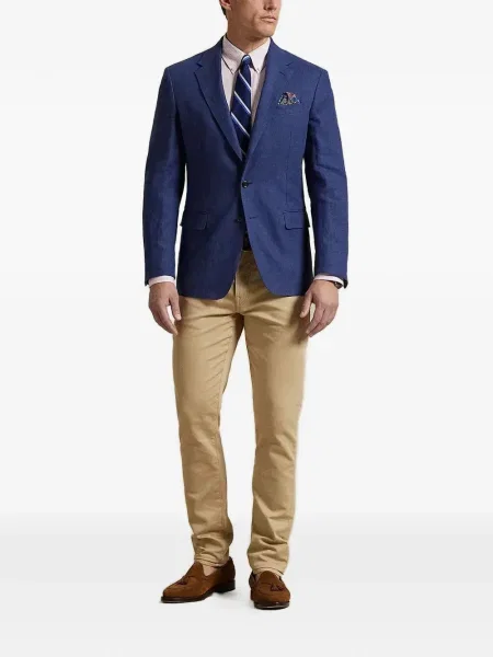 Bőr húzózsinór pólóing Polo Ralph Lauren barna