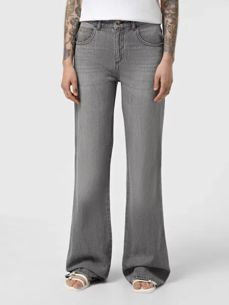 Широкі джинси Emporio Armani синій