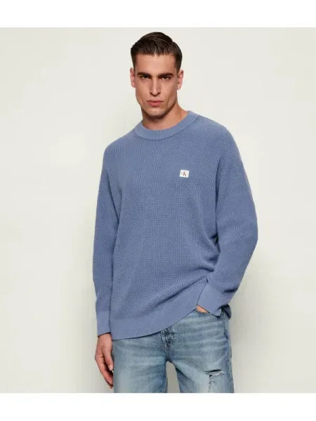Calvin Klein Jeans Pulover | albastru