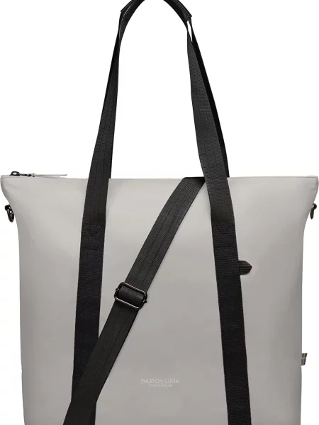 Gaston Luga Shopper táska Däsh szürke fekete