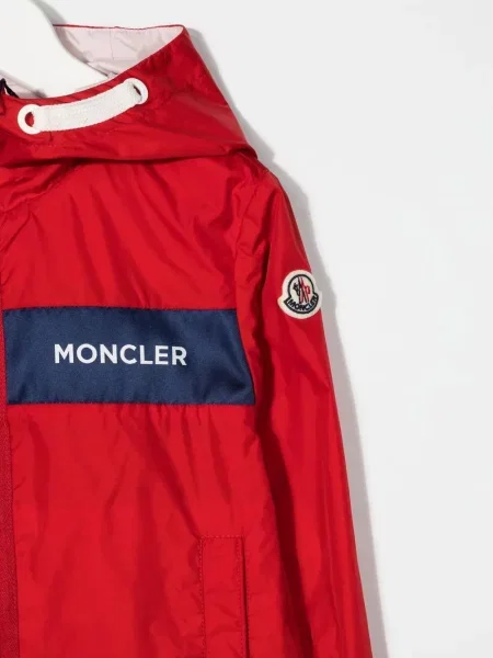 Gyerek dzseki Moncler Enfant piros