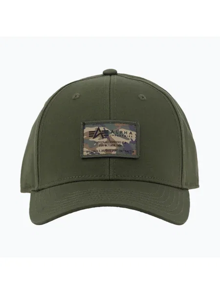 Šiltovka Alpha Industries zelená
