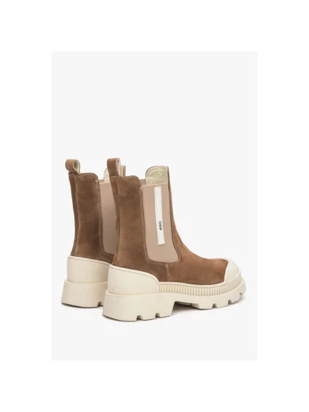 Замшевые ботинки челси Estro