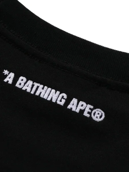 Tricou A Bathing Ape® cu broderie negru