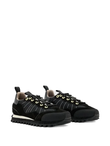 Sneakerși Allsaints din dantelă negru