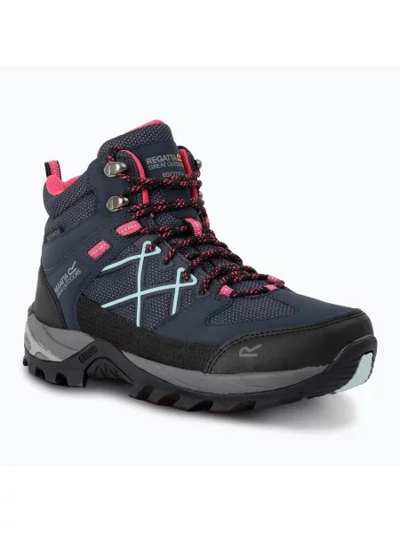 Buty trekkingowe REGATTA Samaris III navy/pink różowe