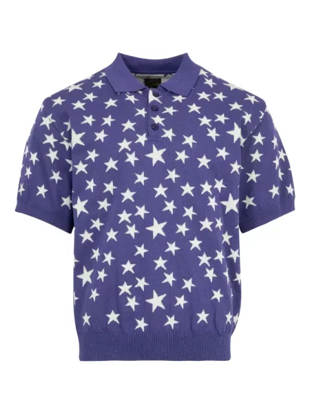 Pletené polotričko Needles fialové