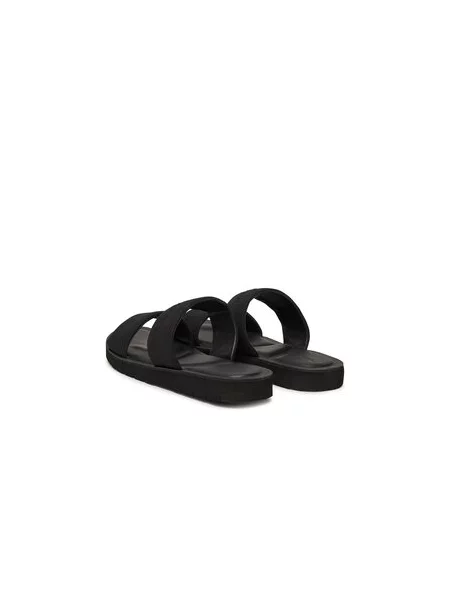 Natikače Calvin Klein Double Strap Cv Logo crna