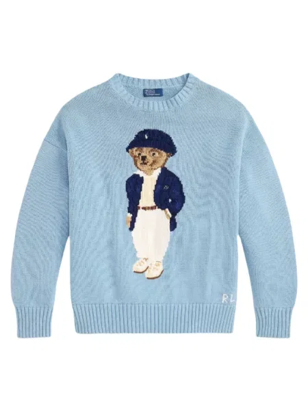 Sweter Polo Ralph Lauren niebieski