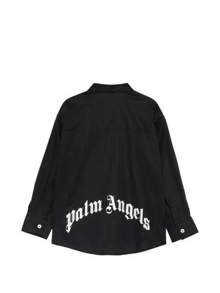 Koszula dziecięca Palm Angels czarna