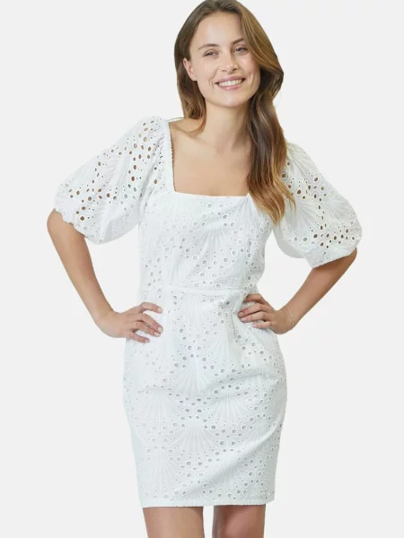 Co'couture Rochie Naya' alb
