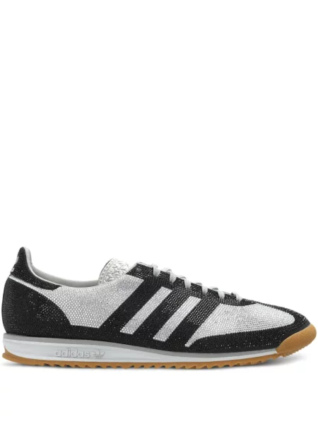 Sneakerși Adidas Stan Smith cu imagine alb