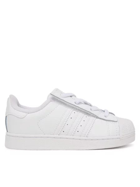 Adidas Sneakers Superstar II Lace alb