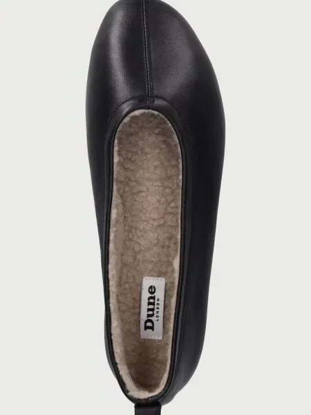Кожаные балетки Dune London