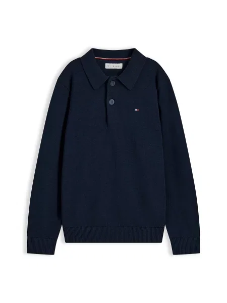 TOMMY HILFIGER Pulover Essential noapte albastru
