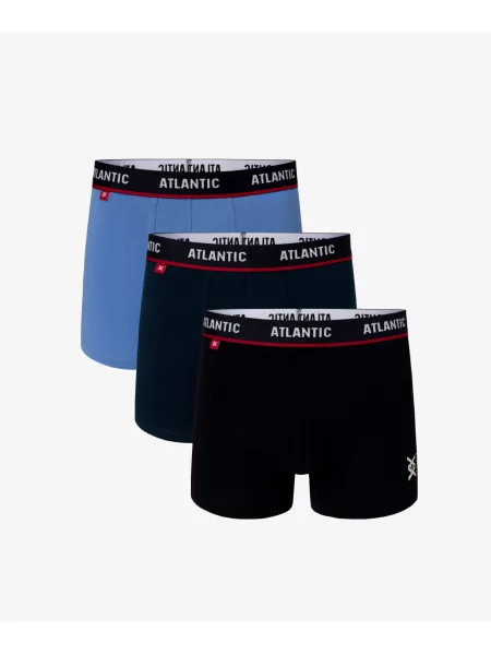 Boxerky Atlantic čierna