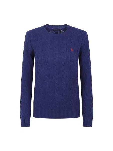 Sweter Polo Ralph Lauren z kaszmiru niebieski