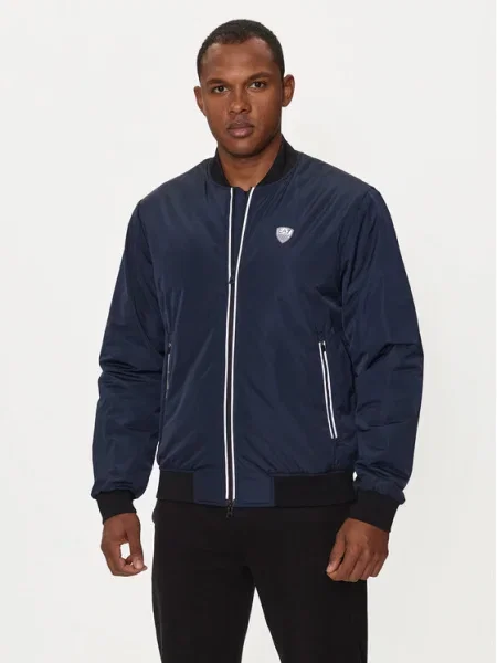 Emporio Armani Geacă bomber Bleumarin albastru