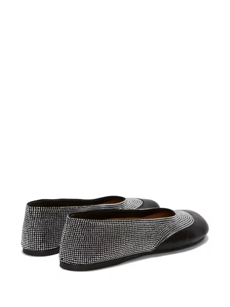 Balerinos Jw Anderson su kristalais juoda