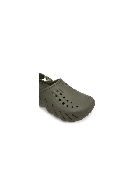 Natikače Crocs Echo Clog zelena