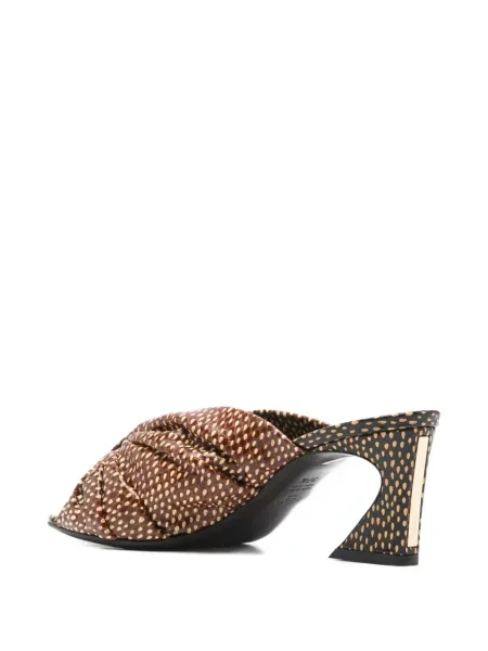 Sandály Fendi hnědé